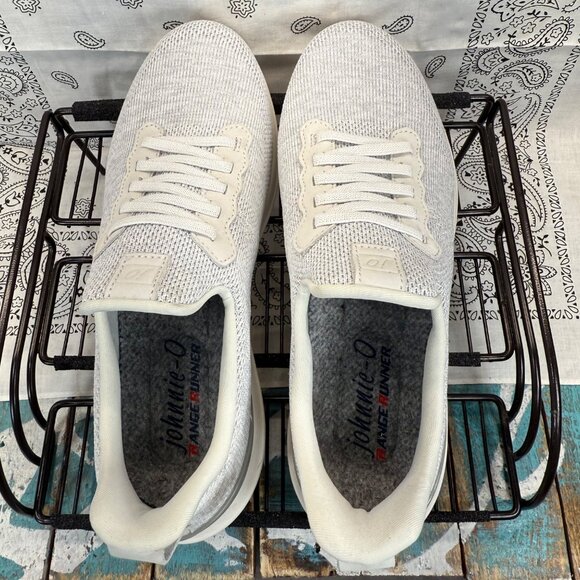 NEW Johnnie-O Knit Range Runner 2.0 Golf/Athletic Shoes Grey Men's SZ 8.5 - Picture 8 of 9